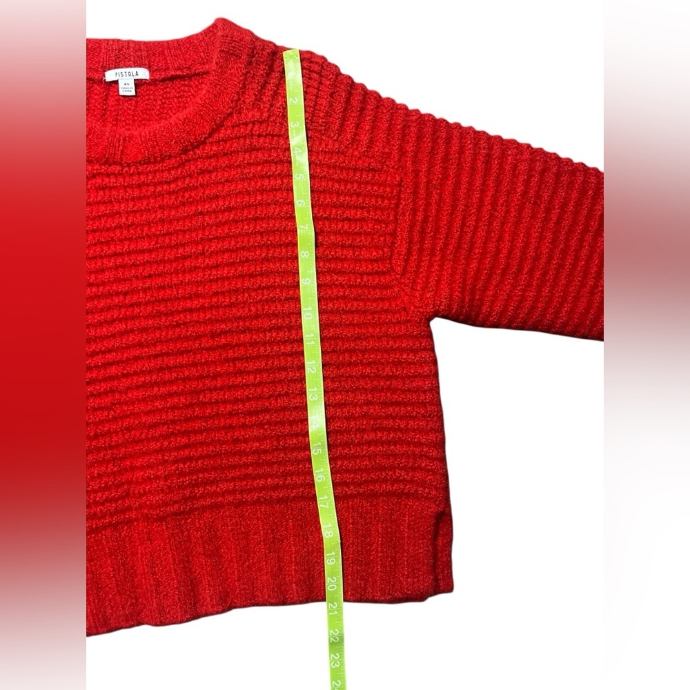 Pistola Adina Everyday Sweater Rouge Size XS - Picture 7 of 7